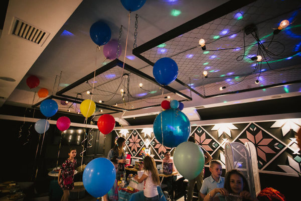 Детский день рождения в ресторане