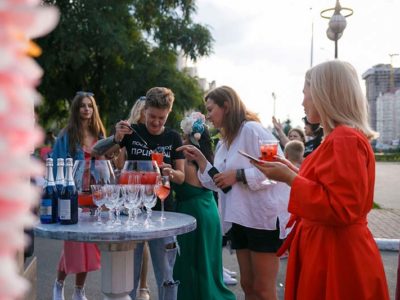 Вечеринка в украинском ресторане Prynada (Оболонь)