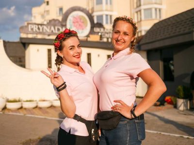 Вечеринка в украинском ресторане Prynada (Оболонь)