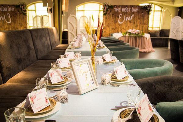 Свадебный декор в ресторане Prynada (Оболонь)