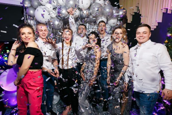 Новогодний корпоративный праздник в ресторане Prynada