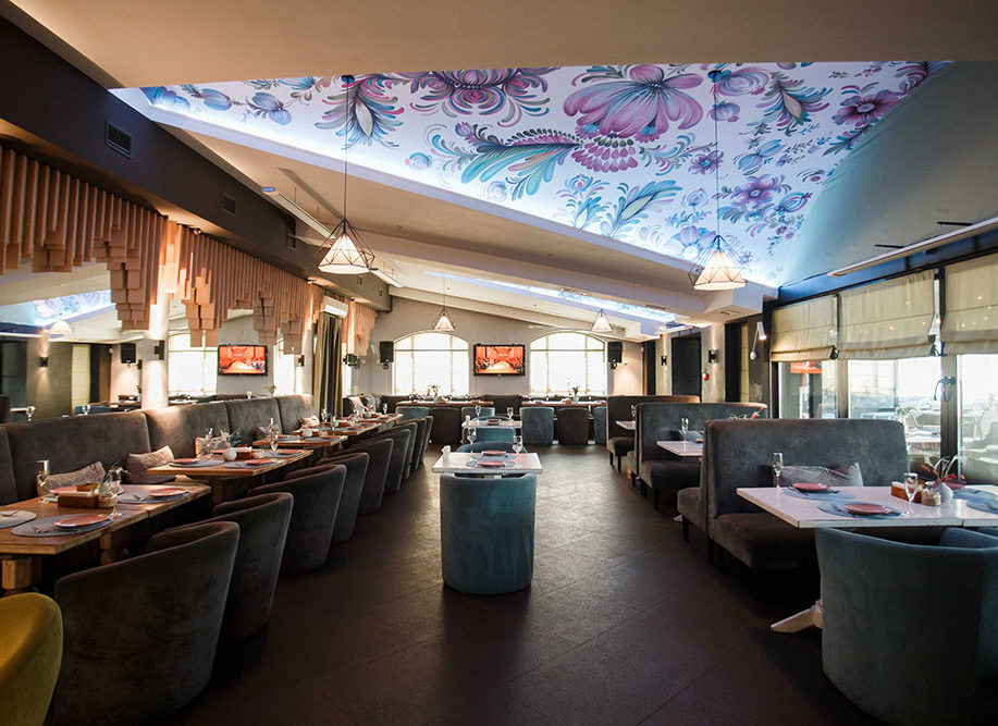 Петриківка банкетний зал в ресторані Принада, Оболонь