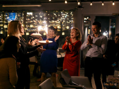 Вечірка в українському ресторані Prynada