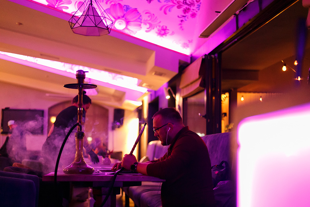 Кальян в ресторані Prynada, Оболонь, Мінська